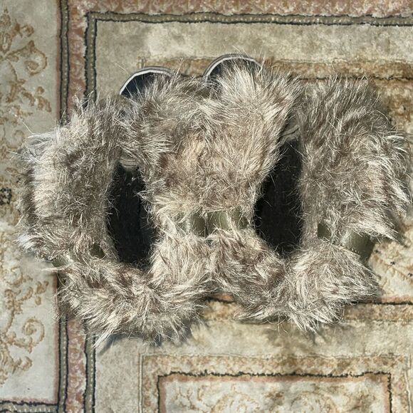 Sorel Joan of Arctic Warm Waterproof Green Suede Women’s Sz 6 Winter Snow Boots - Picture 5 of 12